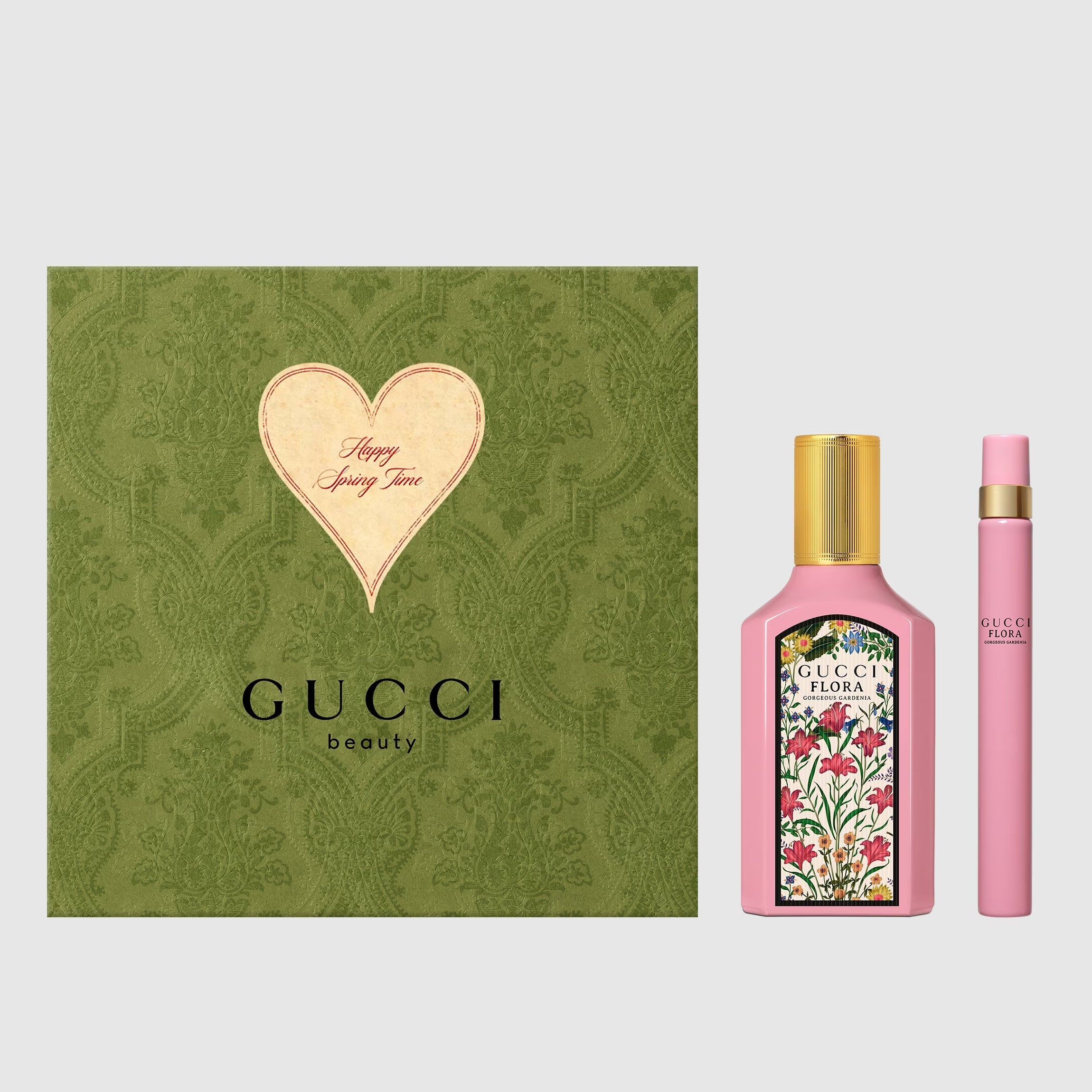 Gucci-Flora-Gorgeous-Gardenia-_W_-Set-Edp-50-Ml-Edp-10-Ml Gucci Flora Gorgeous Gardenia Gift Set For Women - Image 1