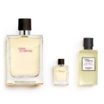 Hermes Terre D'Hermes Set For Men Pure Parfum 75 ml + Pure Parfum 5 ml + Hair&Body Shower Gel 40 ml - Image 2
