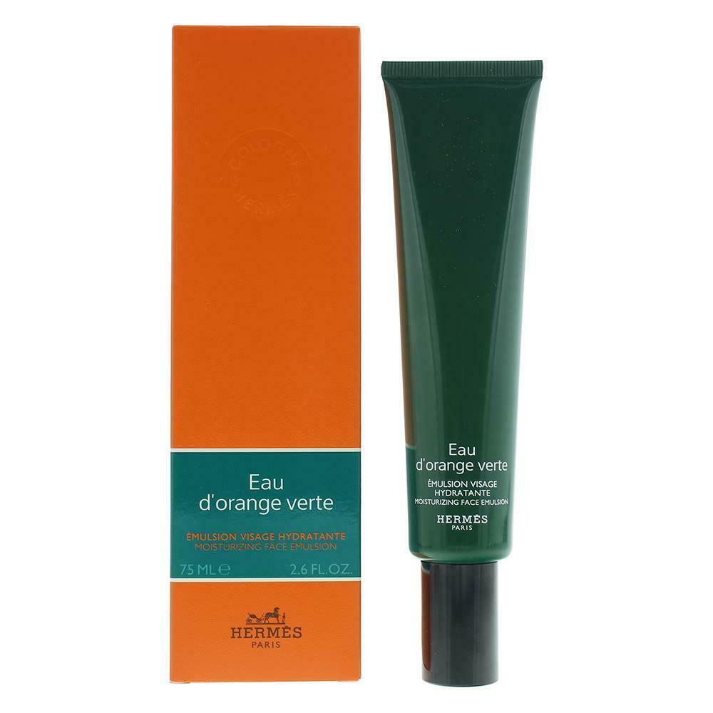 HermesEauD_OrangeVerte_U_MoisturizingFaceEmulsion75Ml Hermes Eau D'Orange Verte Moisturizing Face Emulsion For Unisex 75ml - Image 1