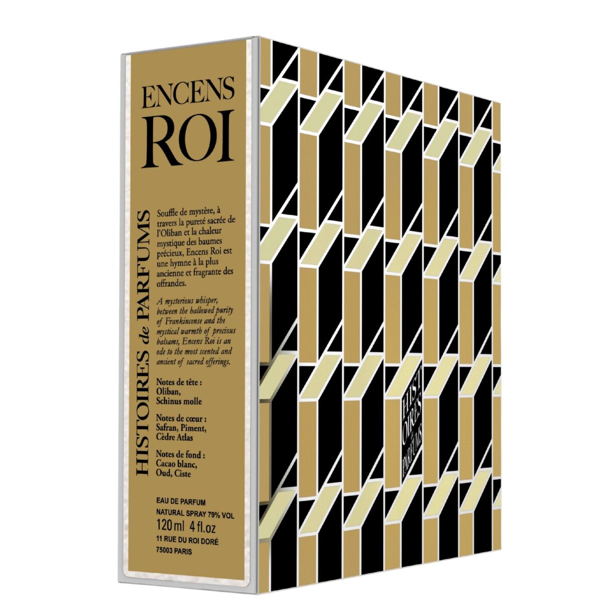 Histoires De Parfums Encens Roi Eau De Parfum For Unisex - Woody Spicy Perfume 120ml - Image 2