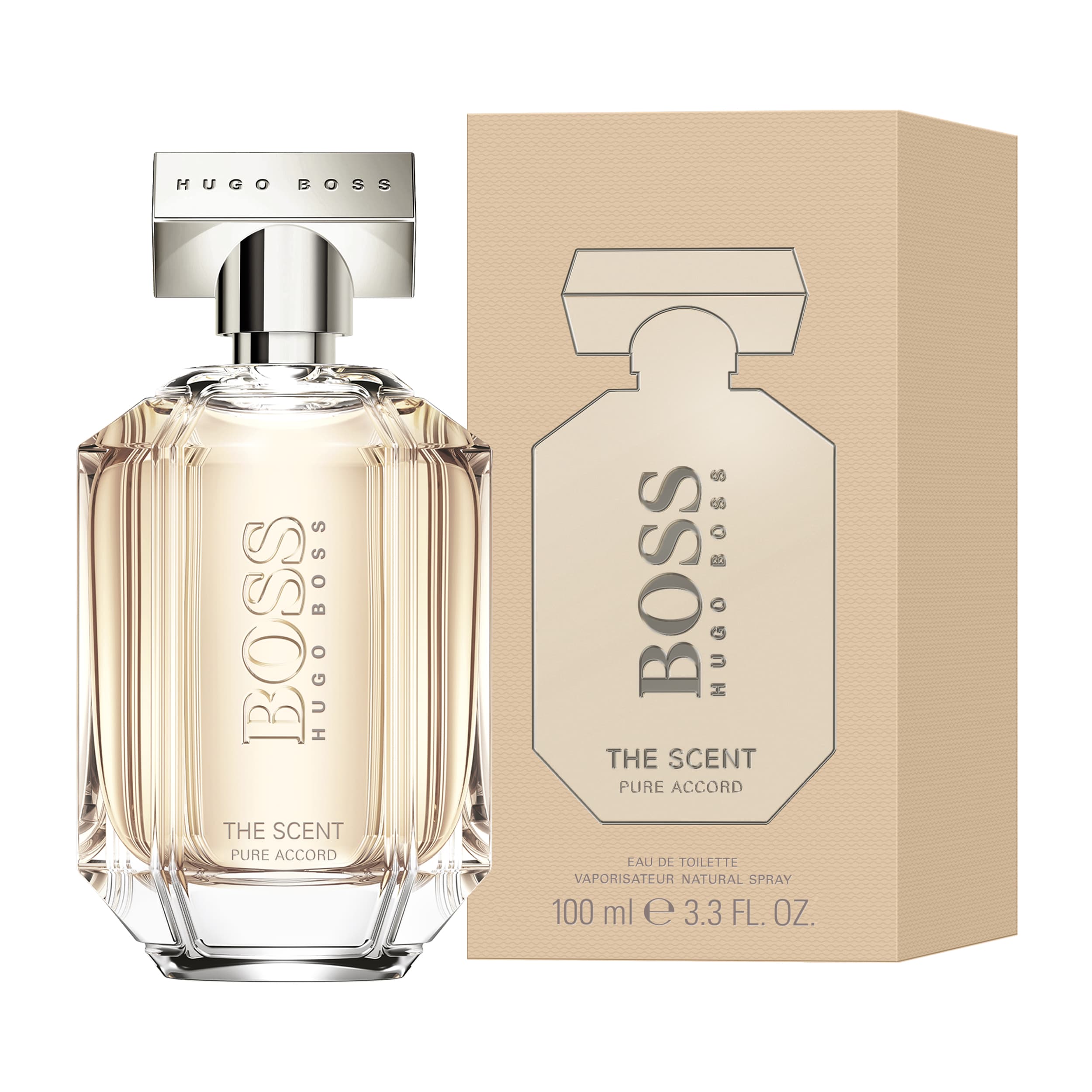 HugoBossTheScentPureAccord_W_Edt100Ml Hugo Boss The Scent Pure Accord Perfume For Women EDT 100ml - Image 1