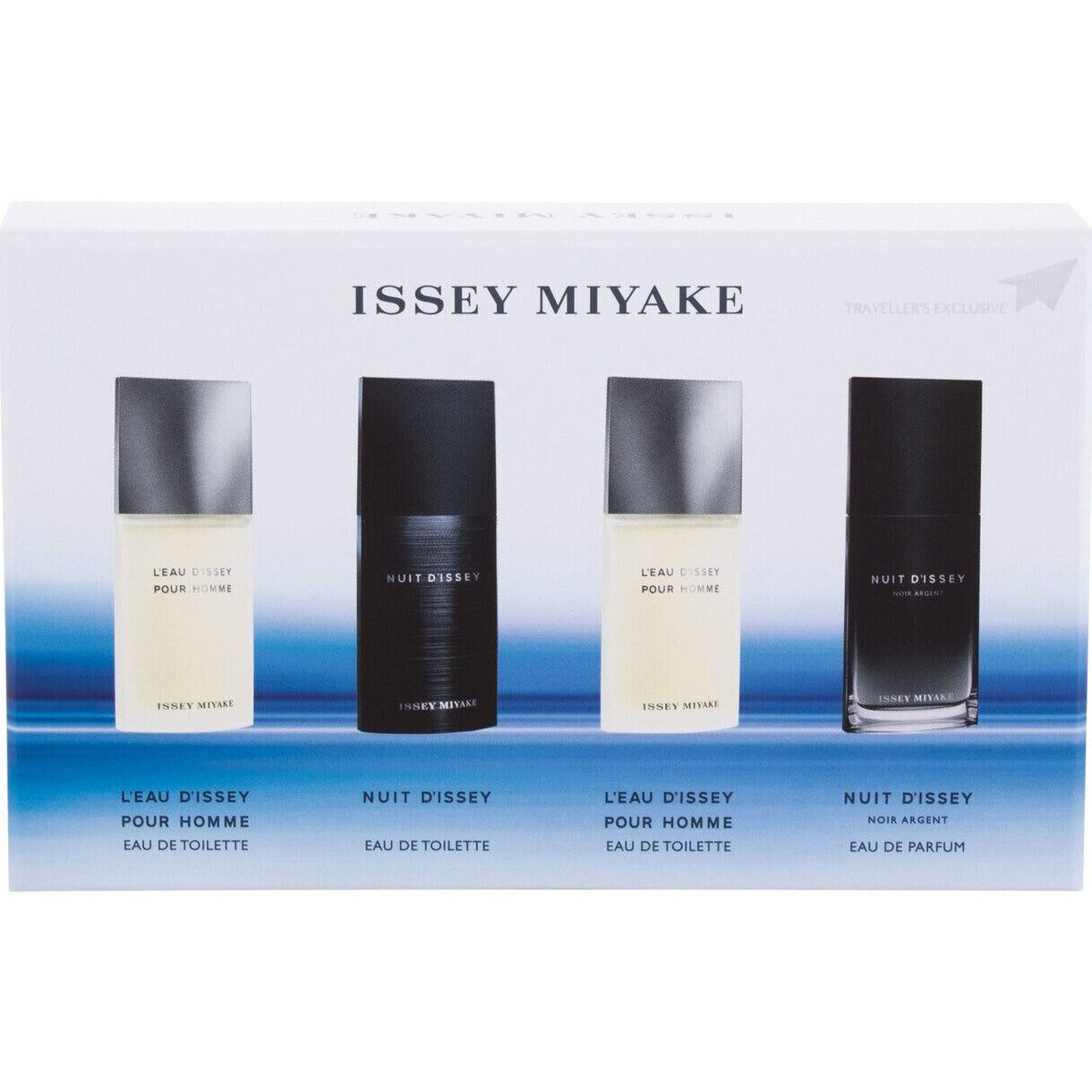 IsseyMiyakeM4pcsEdt4x7mlL_eauD_issey_NuitD_isseyEdp7ml_NuitD_IsseyEdt7mlSet Issey Miyake Gift Set For Men - Image 1