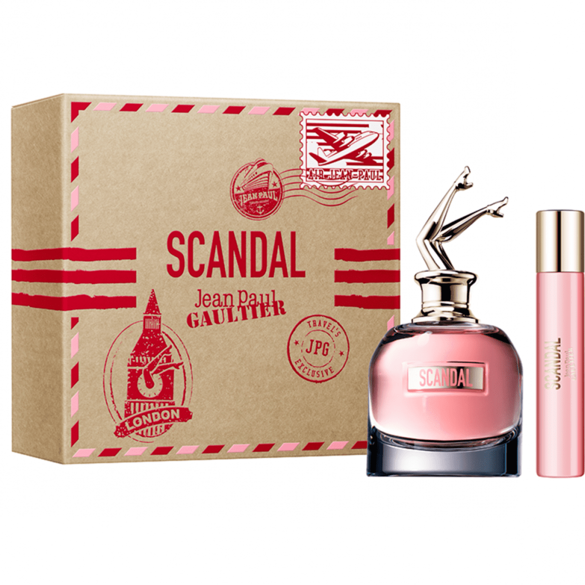 JeanPaulGaultierScandal_W_SetEdp80Ml_Edp20Ml_TravelExclusive Jean Paul Gaultier Scandal Gift Set For Women - Image 1