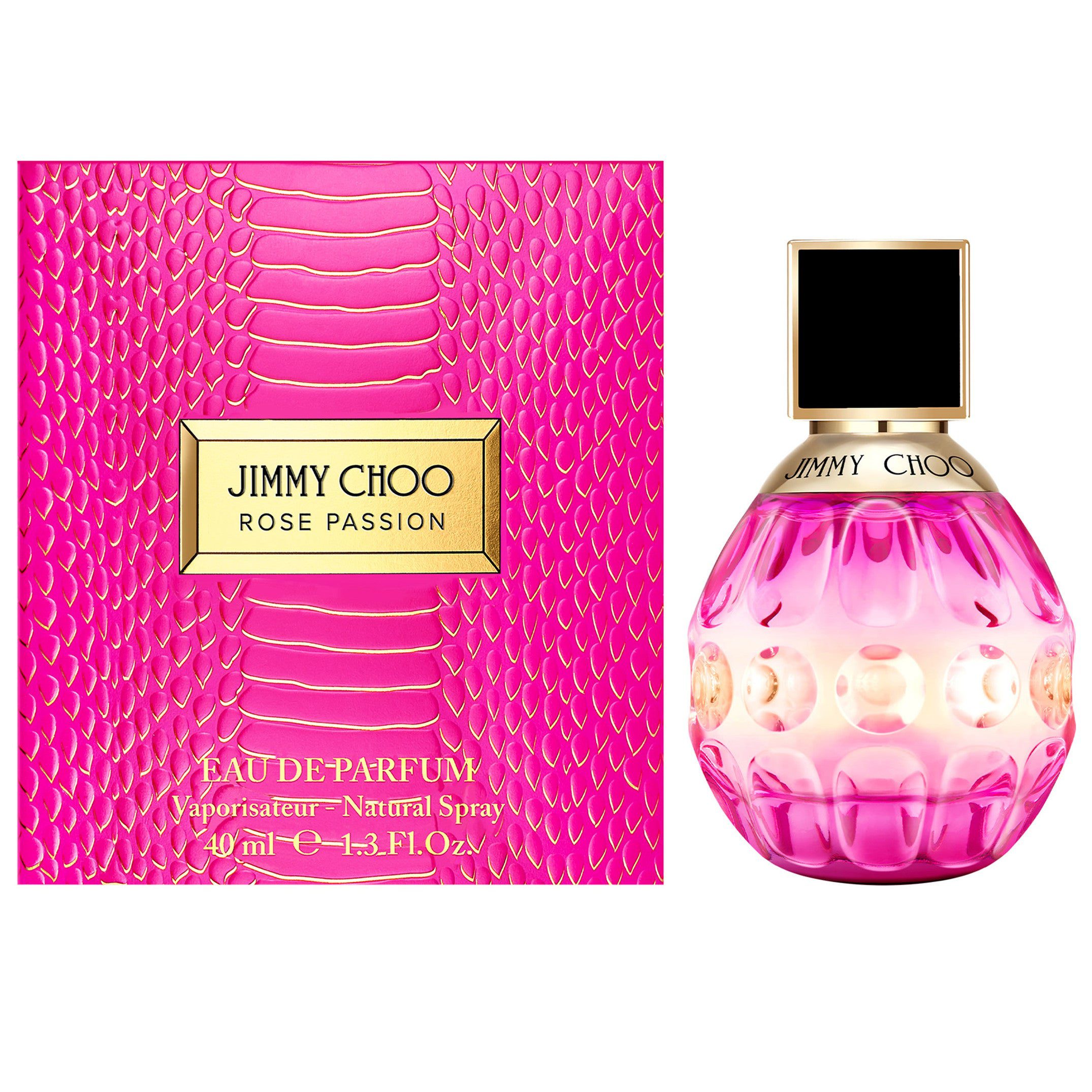 JimmyChooRosePassionWEdp40ml Jimmy Choo Rose Passion Perfume For Women EDP 40ml - Image 1