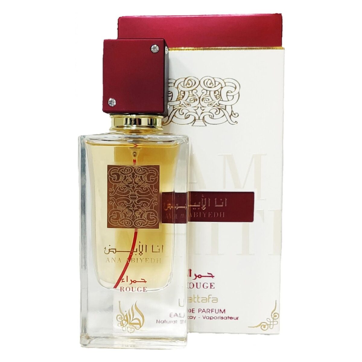 Lattafa Ana Abiyedh Rouge Perfume For Men and Women, EDP, 60ml - Image 2