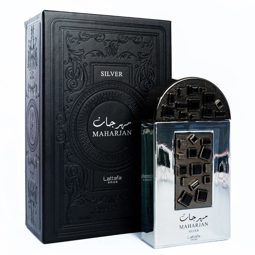 LattafaPrideMaharjanSilver_M_Edp100Ml Lattafa Pride Maharjan Silver Perfume For Men EDP 100ml - Image 1