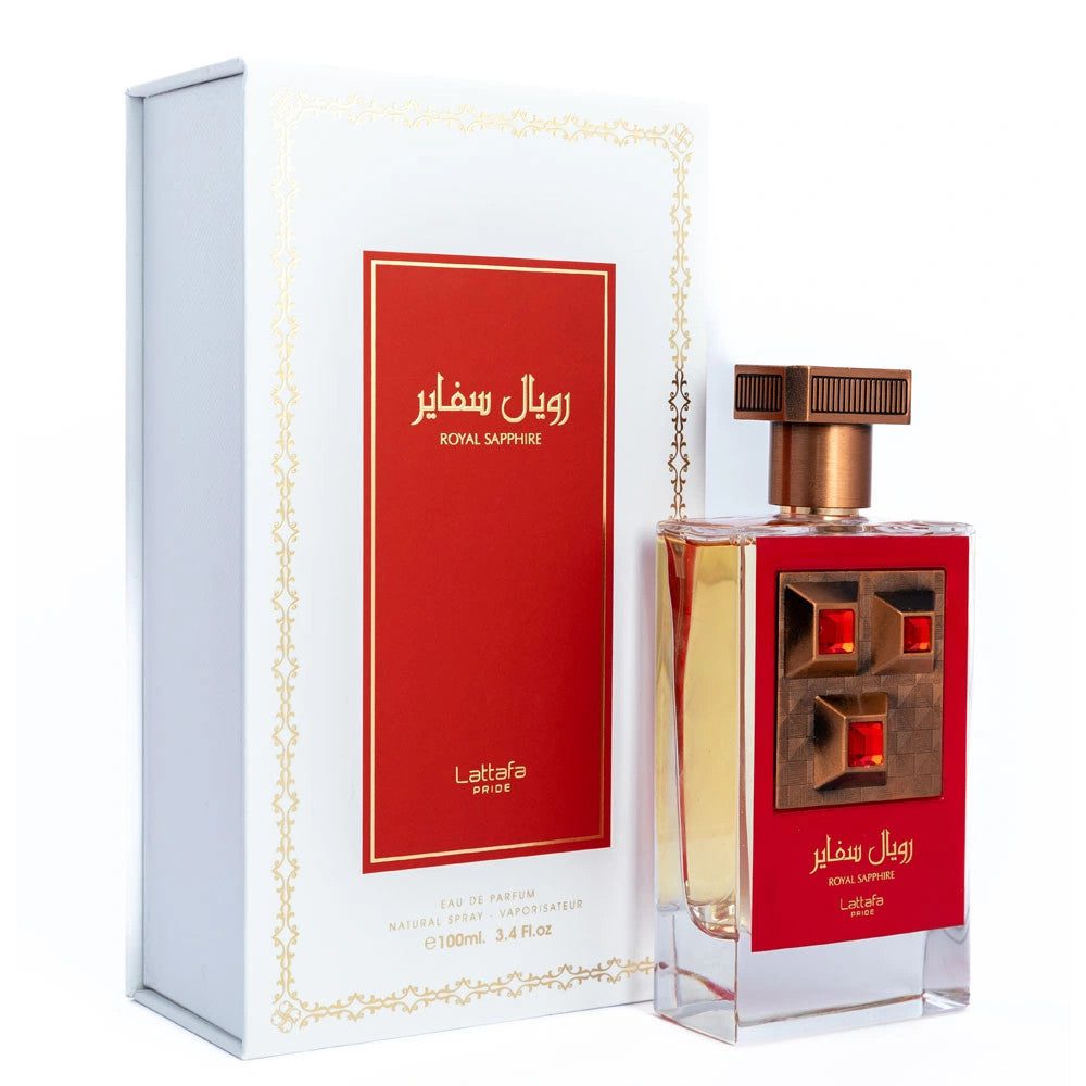 LattafaPrideRoyalSapphire_U_Edp100Ml Lattafa Pride Royal Sapphire Perfume For Unisex EDP 100ml - Image 1