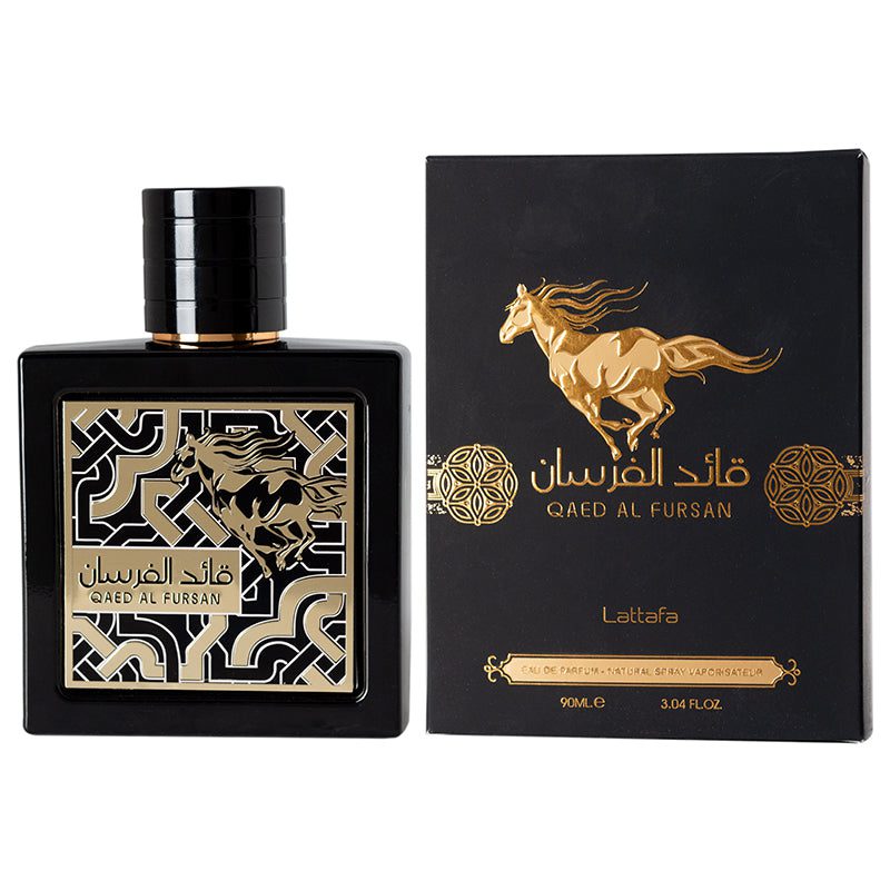 LattafaQaa_edAlFursanEdp100ml-1 Lattafa Qaed Al Fursan Perfume For Unisex EDP 90ml - Image 1