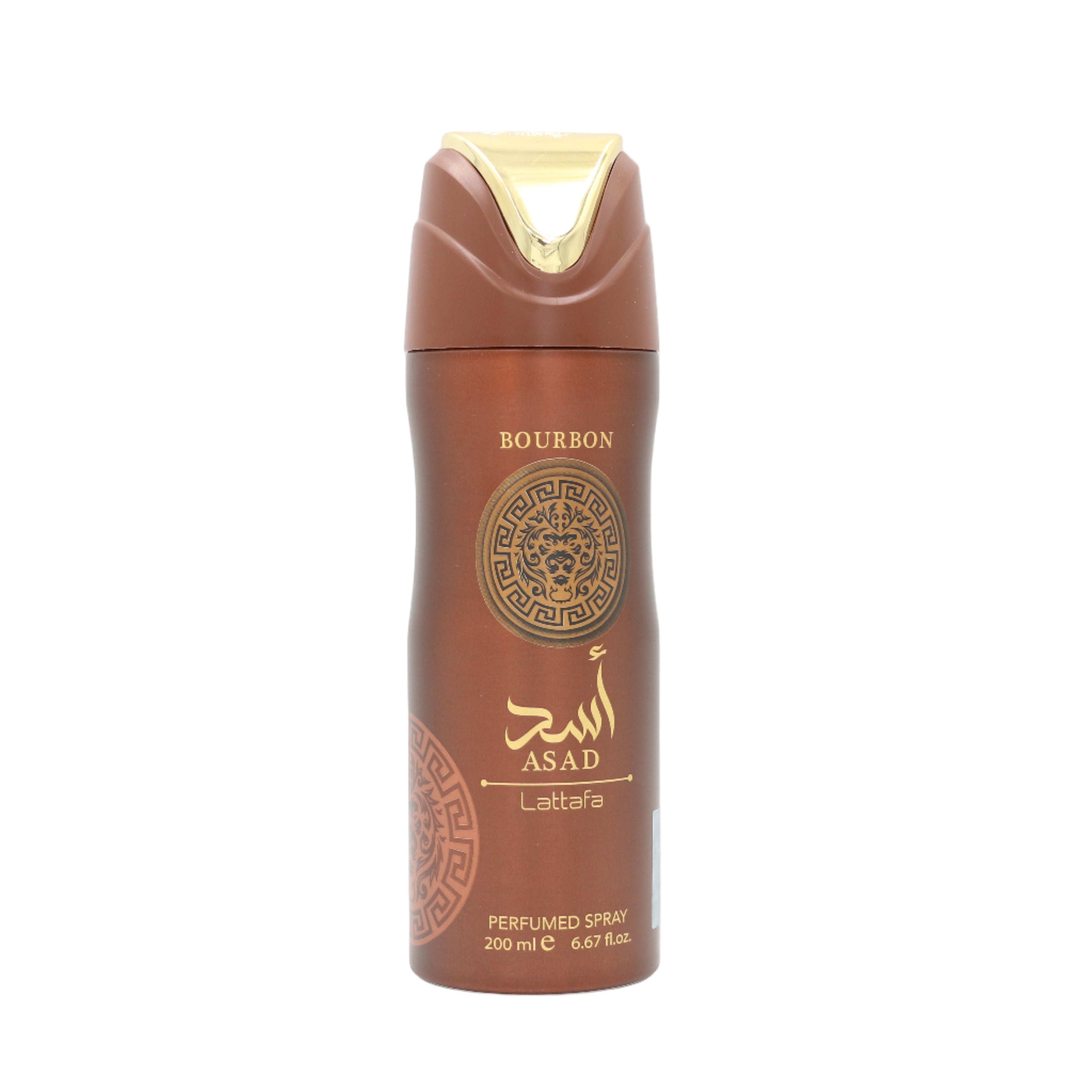 Lattafa_Asad_Bourbon_Deo_Perfumed_Spray_For_Women_200ml Lattafa Asad Bourbon Deo Perfumed Spray For Women 200ml - Image 1