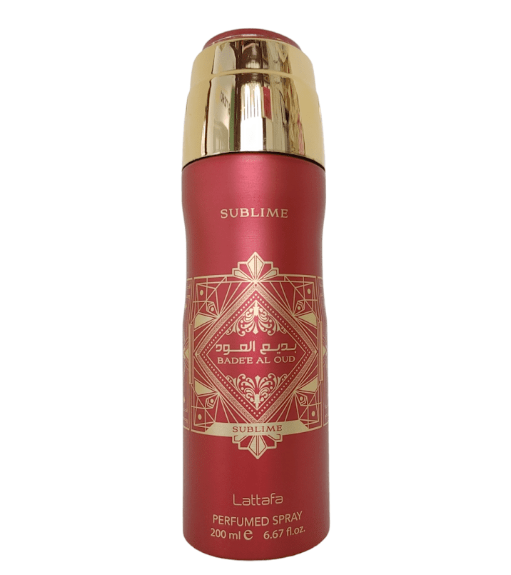 Lattafa Badee Al Oud Sublime Deo Perfumed Spray For Women 200ml - Image 1