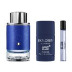 Mont Blanc Explorer Ultra Blue Gift Set For Men