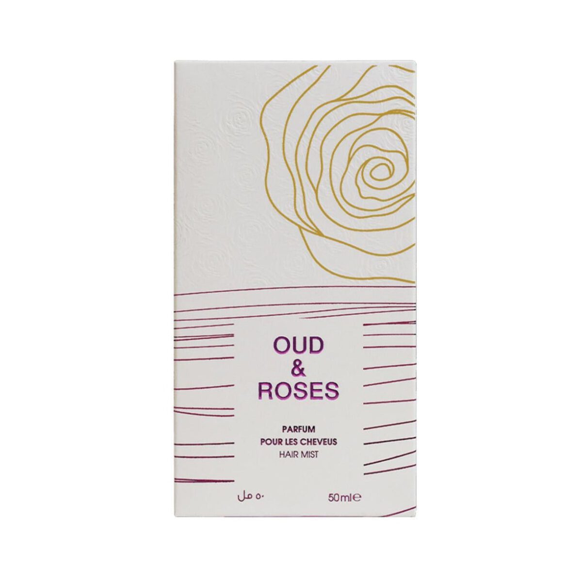 Oud & Roses By Ahmed Al Maghribi Hair Mist 50ml - Image 3