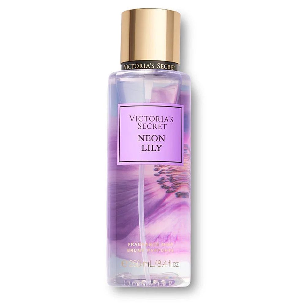 Victoria_sSecretNeonLilyMist250Ml Victoria's Secret Neon Lily Fragrance Mist For Women 250ml - Image 1