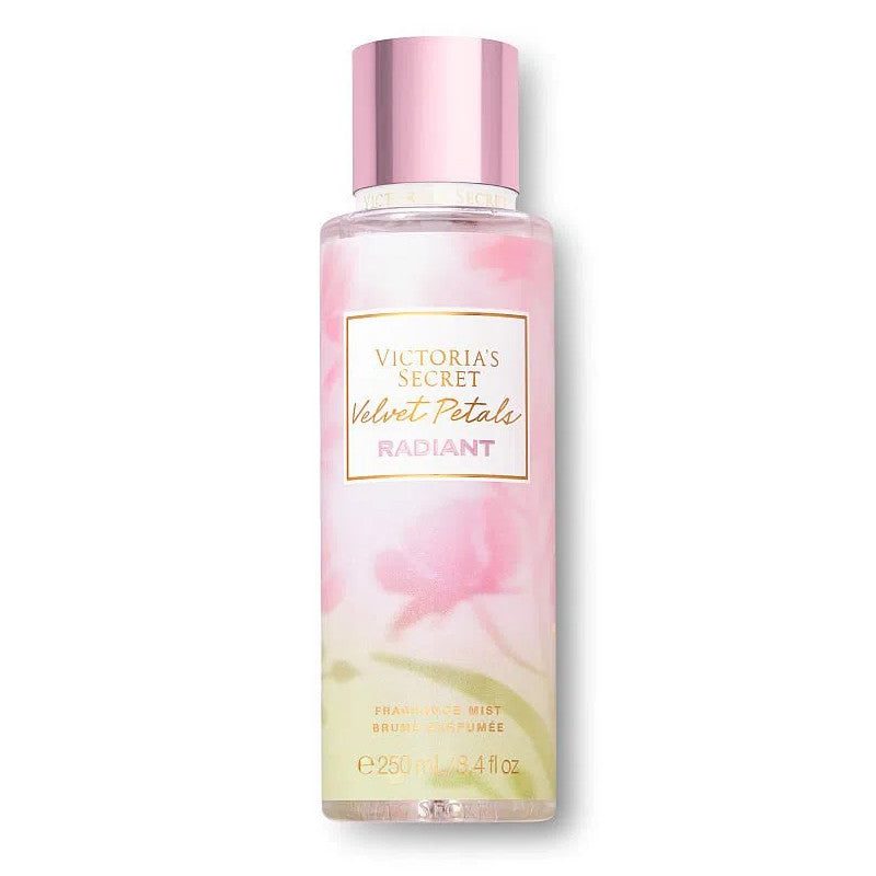 Victoria_sSecretVelvetPetals250MlMistRadiant Victoria's Secret Velvet Petals Radiant Fragrance Mist For Women 250ml - Image 1