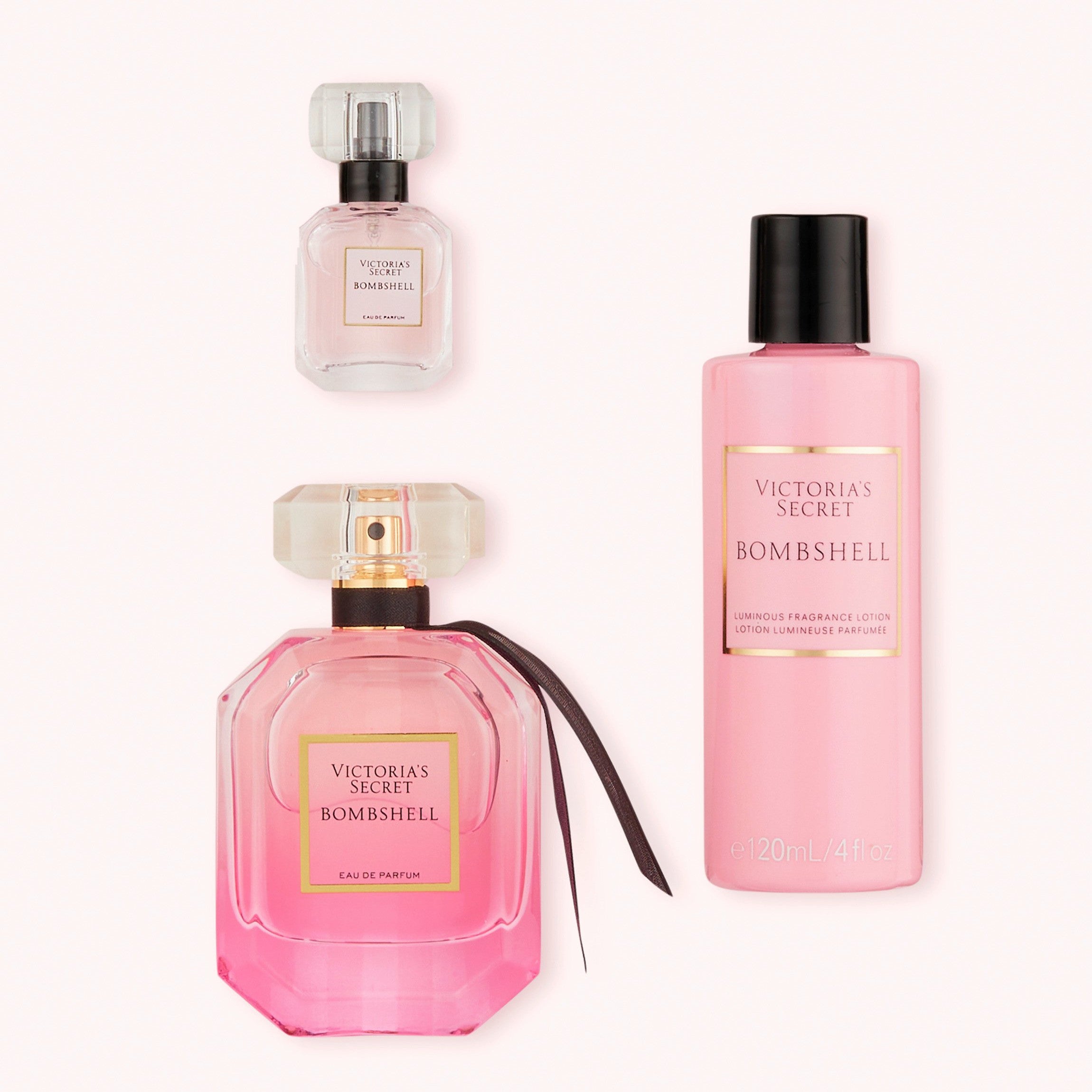 VictoriasSecretBombshell_W_3PcSet_50mlEdp_7.5mlEdp_120mlBL Victoria's Secret Bombshell Gift Set For Women - Image 1