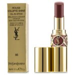 Yves Saint Laurent Rouge Volupte Shine 86 Mauve Cuir Ready To Care & Shine Lip Colour For Women 3.2g