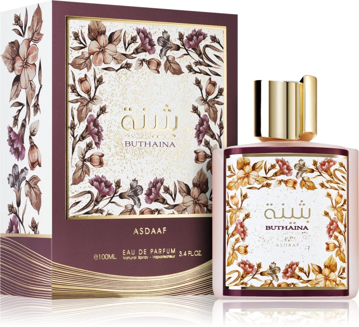 Lattafa Asdaaf Buthaina Perfume For Unisex EDP 100ml - Image 2