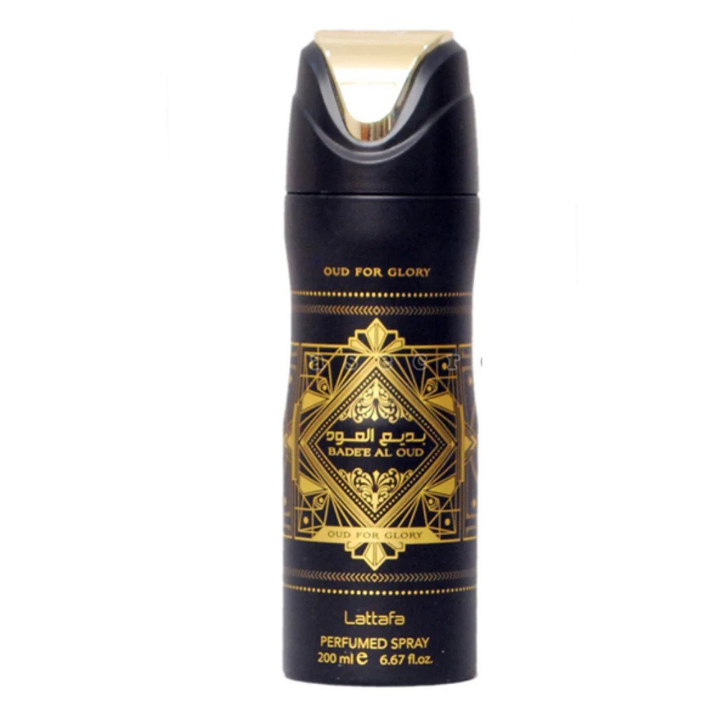 badee_al-oud_deo_200ml Lattafa Badee Al Oud 200ml Deo - Image 1