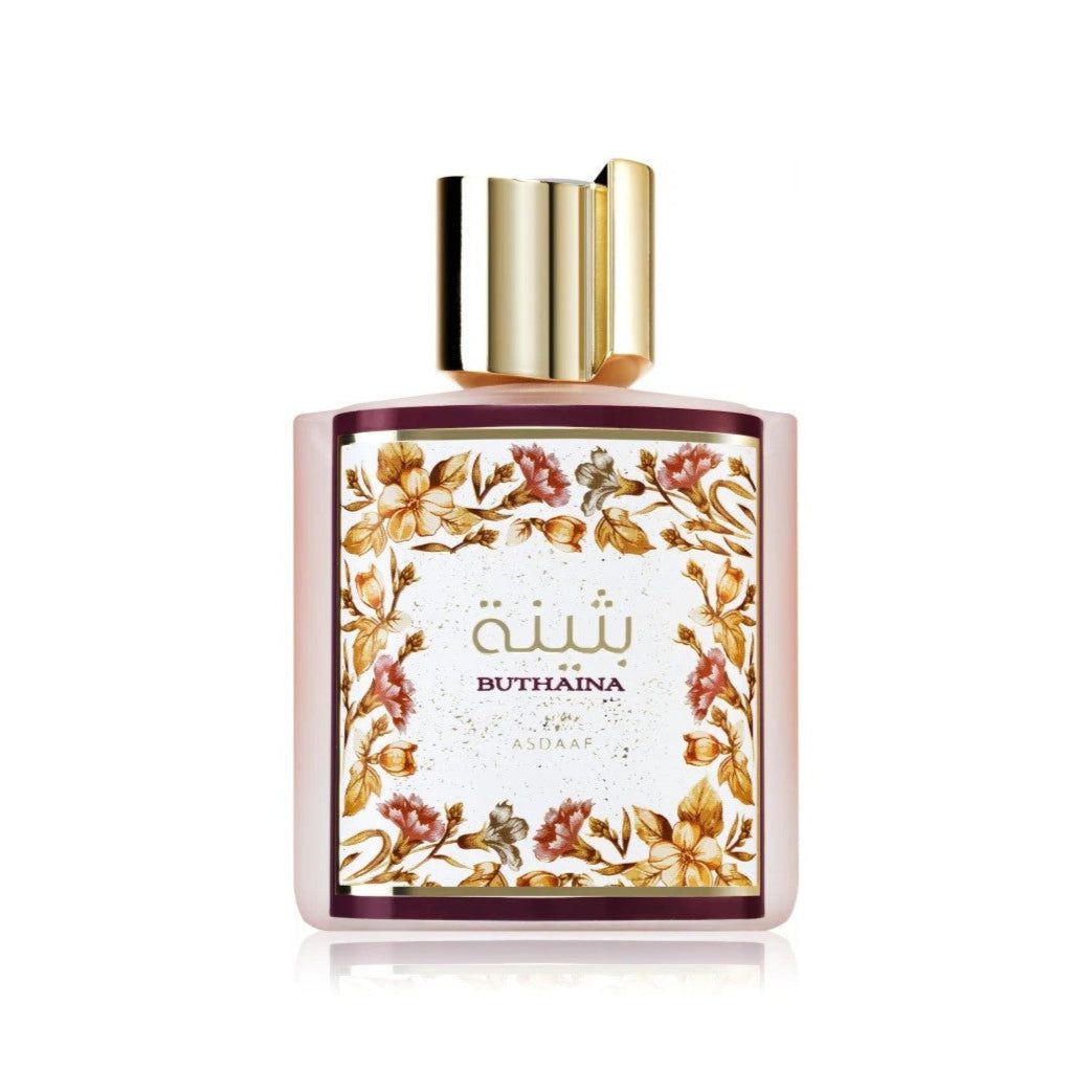 bouthaina-eau-de-parfum-100-ml Lattafa Asdaaf Buthaina Perfume For Unisex EDP 100ml - Image 1