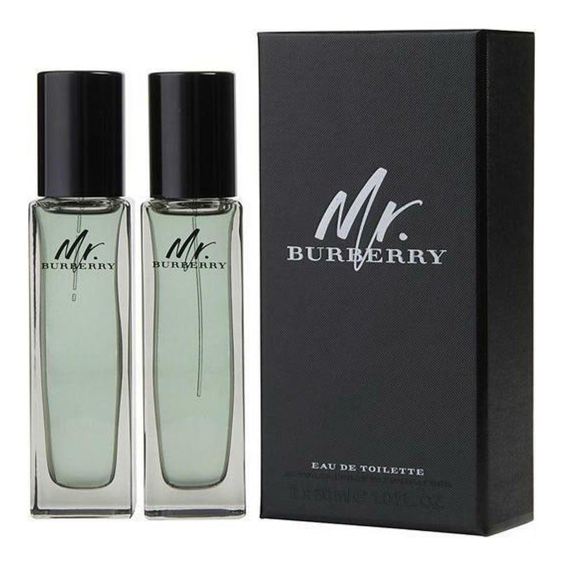 burberry-mr-burberry-edt-2x30ml-travel-set Burberry Mr Burberry For Men EDT 2X30ml Mini Travel Set - Image 1