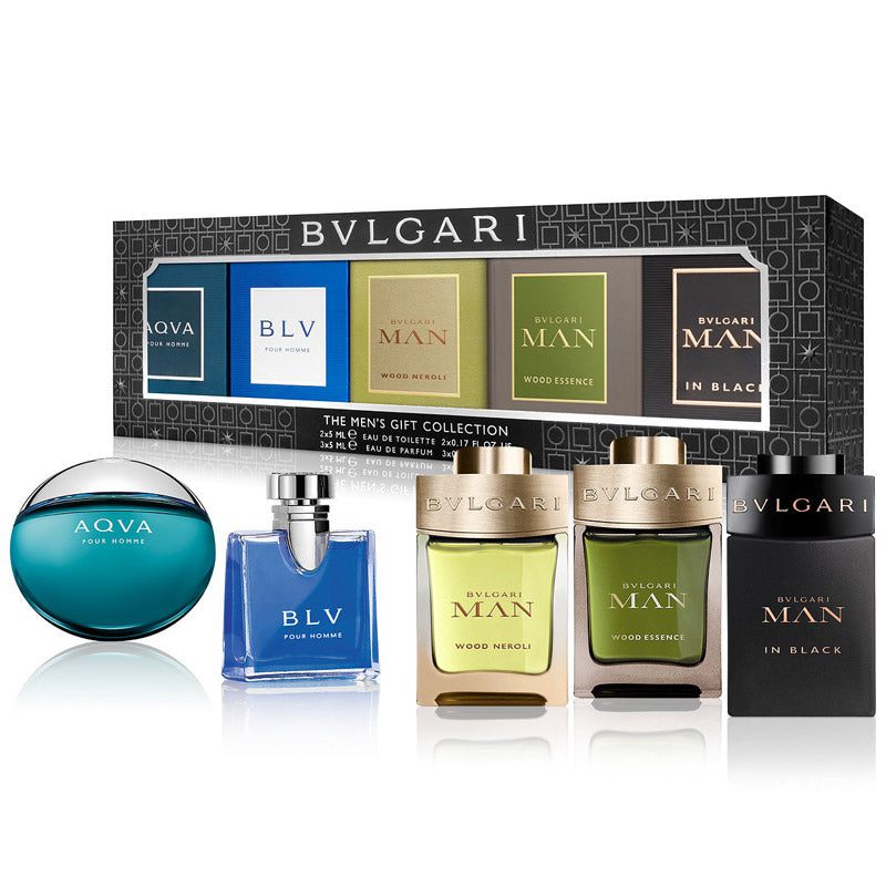 bvlgari_man_wood_neroli_man_wood_essence_man_in_black_aqva_blv_m_mini_set_edp_3x5ml_edt_2x5ml_it Bvlgari (Man Wood Neroli+Man Wood Essence+Man In Black+Aqva+Blv) Mini Set For Men EDP 3X5ml+EDT 2X5ml - Image 1
