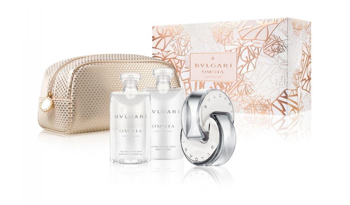 bvlgari_omnia_crystalline_for_women_set_edt_65_ml_body_lotion_75_ml_bath_shower_gel_75ml_beauty_pouch Bvlgari Omnia Crystalline For Women Set Edt 65 ml + Body Lotion 75 ml+Bath&Shower Gel 75ml+Beauty Pouch - Image 1