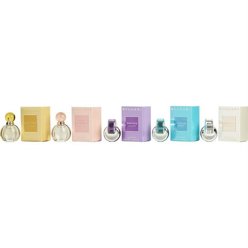 bvlgari_women_mini_set_2017_edt_800x_f0e0418a-f8f1-44de-8937-99d9cfcd25a7 BVLGARI (GOL A+ROSE GOL A+CRYSTALLINE+AMETHYSTE+PARAIBA) FOR WOMEN MINI SET EDP 2x5 ml + EDT 3x5 ml - Image 1