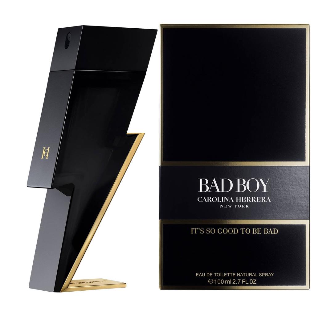 carolina-herrera-bad-boy-edt CAROLINA HERRERA BAD BOY IT'S SO GOOD TO BE BAD FOR MEN EDT 100 ml - Image 1