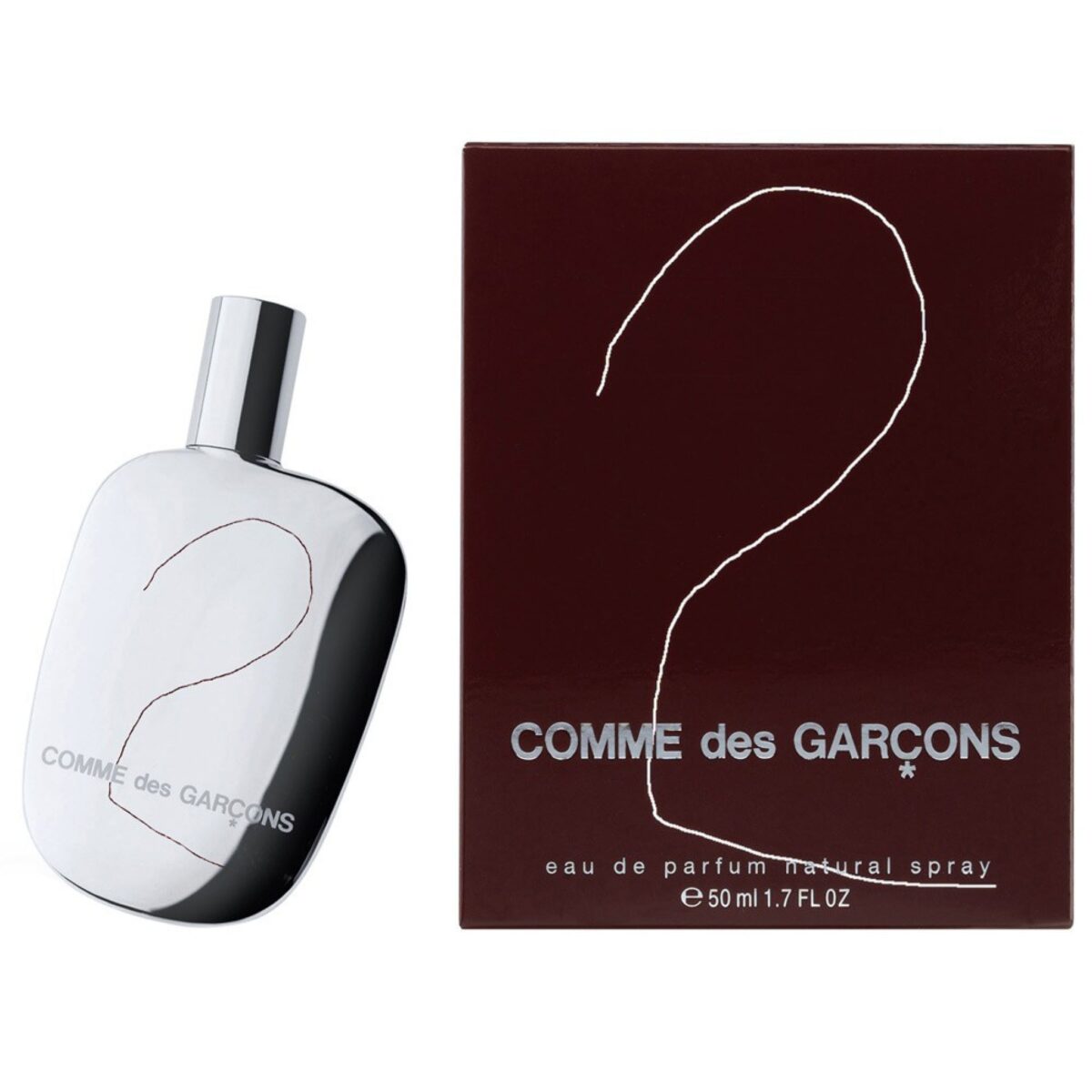 Comme Des Garcons 2 Eau De Parfum For Unisex - Chypre Floral Perfume 50ml - Image 3