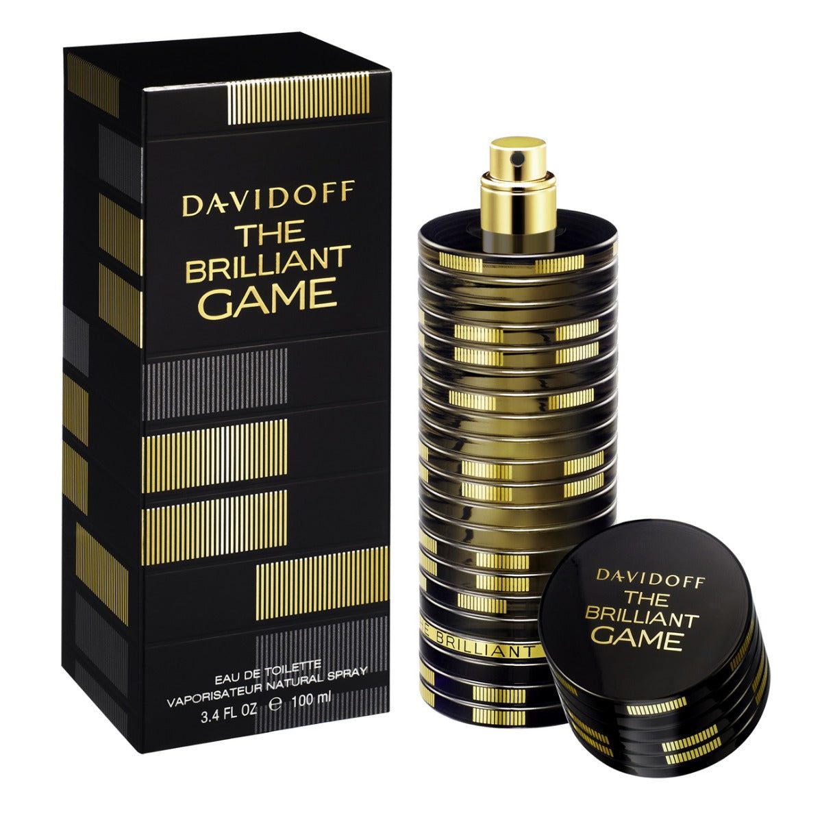 davidoff-brilliant-game-100ml Davidoff The Brilliant Game Perfume For Men - Eau de Toilette, 100ml - Image 1