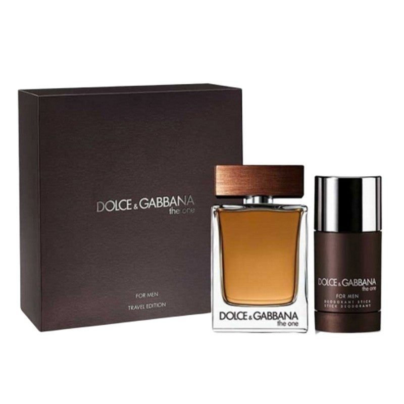 dolce-gabbana-the-one-m-edt-100ml70g-deo-stick-travel-set DOLCE & GABBANA THE ONE FOR MEN EDT 100ML+70G DEO STICK TRAVEL SET - Image 1