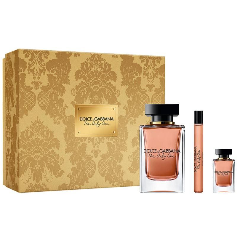 dolce-gabbana-the-only-one-estuche-edp-100-ml-spray-edp-10-ml-spray-miniatura-edp-75-ml Dolce &Gabbana the Only One - Gift Set For Women - EDP 100 ml + 7.5 ml+10 ml Mini Set - Image 1