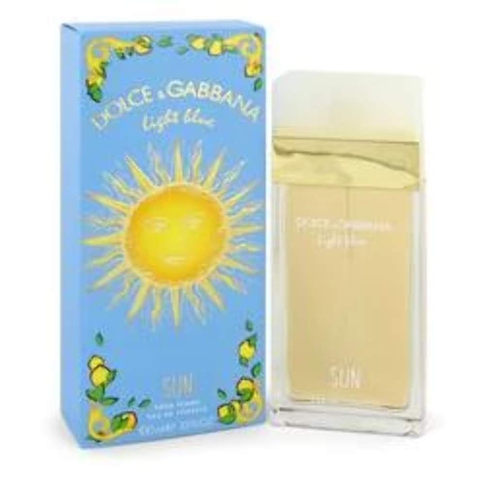 dolce_2 Light Blue Sun by Dolce & Gabbana - Perfumes For Women - Eau de Toilette, 100ml - Image 1