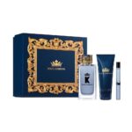 Dolce & Gabbana K for Men 3-Piece Gift Set  (100ml EDT Spray +75ml After Shave Balm+10ml EDT Spray)