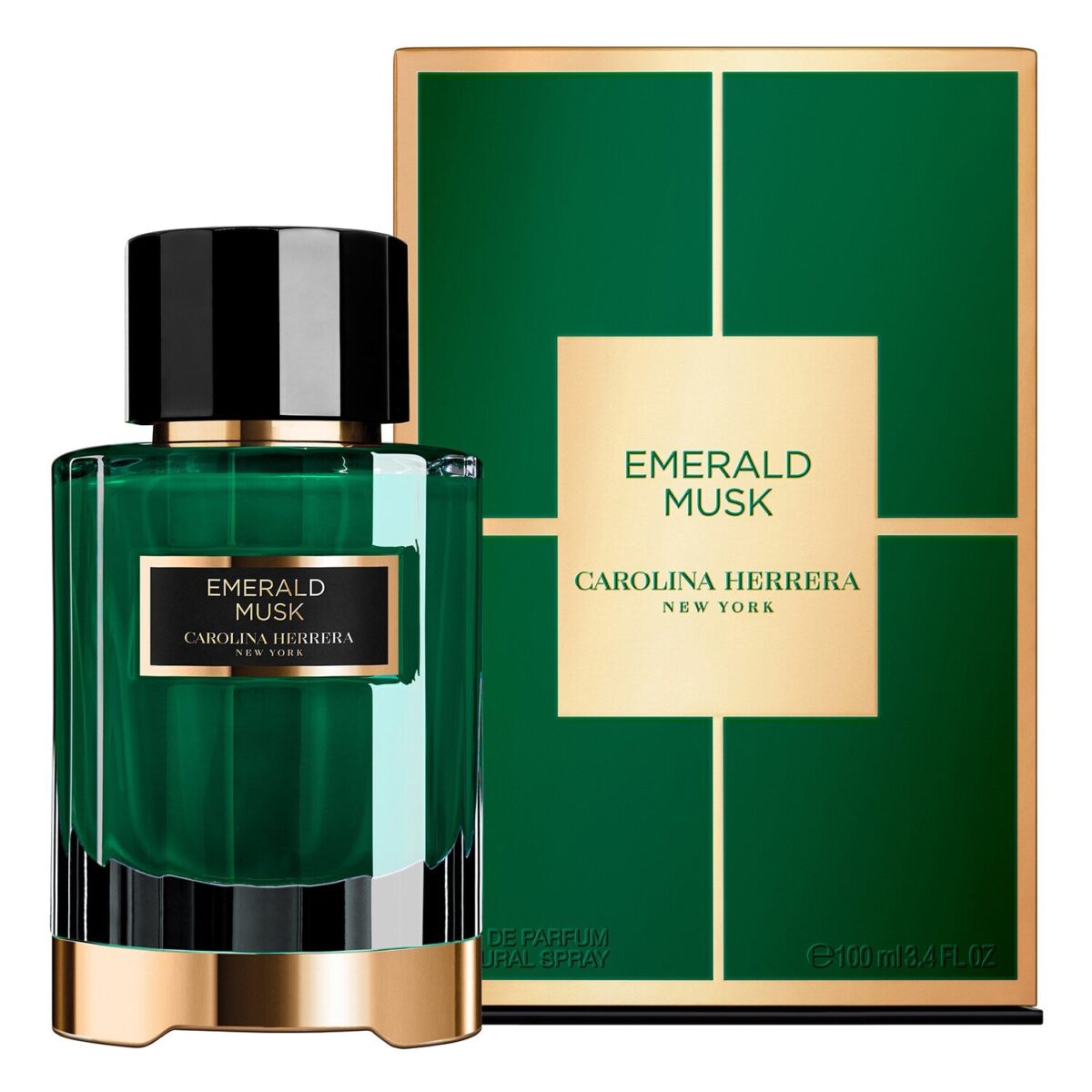 Carolina Herrera Emerald Musk Perfume For Unisex EDP 100ml - Image 2