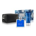 Bvlgari BLV - Eau De Toilette 100ml + 100 Ml After Shave Balm + Pouch (Soft Box) Gift Set