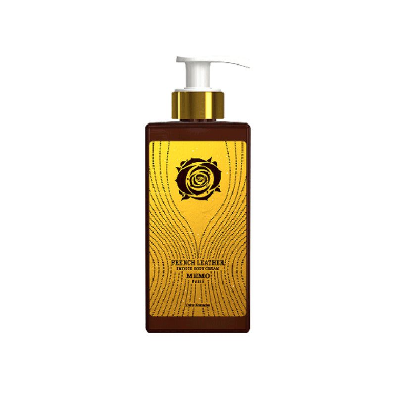 french-leather-smooth-body-cream-250ml-800x800-1 MEMO CUIRS NOMADES FRENCH LEATHER FOR UNISEX SMOOTH BODY CREAM 250 ml - Image 1