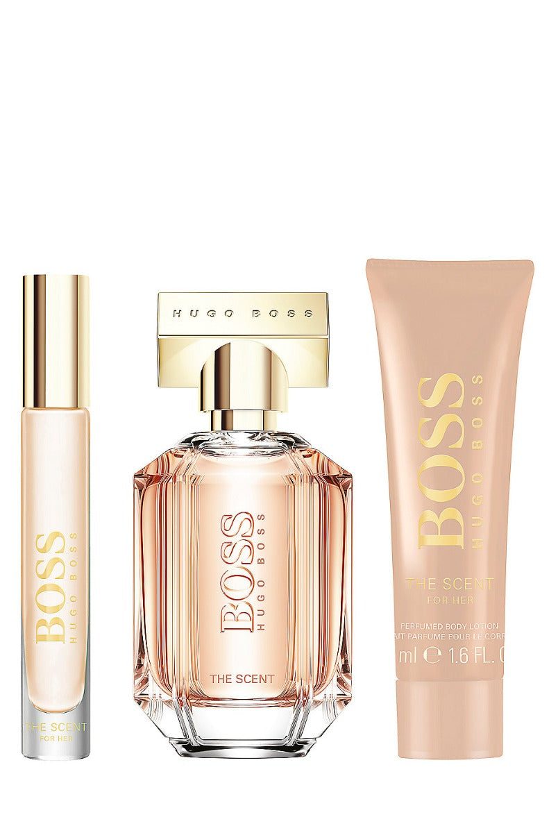 hbeu58066710_999_21 HUGO BOSS THE SCENT FOR HER FOR WOMEN SET EDP 50 ml + EDP 7.4 ml + PRFM BODY LOTION 50 ml - Image 1