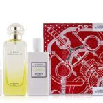 HERMES LE JARDIN DE MONSIEUR LI Perfume for Men SET EDT 100 ml + EDT 7.5 ml + MOISTURIZING BODY LOTION 80 ml