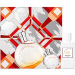 HERMES EAU DES MERVEILLES FOR WOMEN SET EDT 50 ml + EDT 7.5 ml + MOISTURIZING BODY LOTION 40 ml