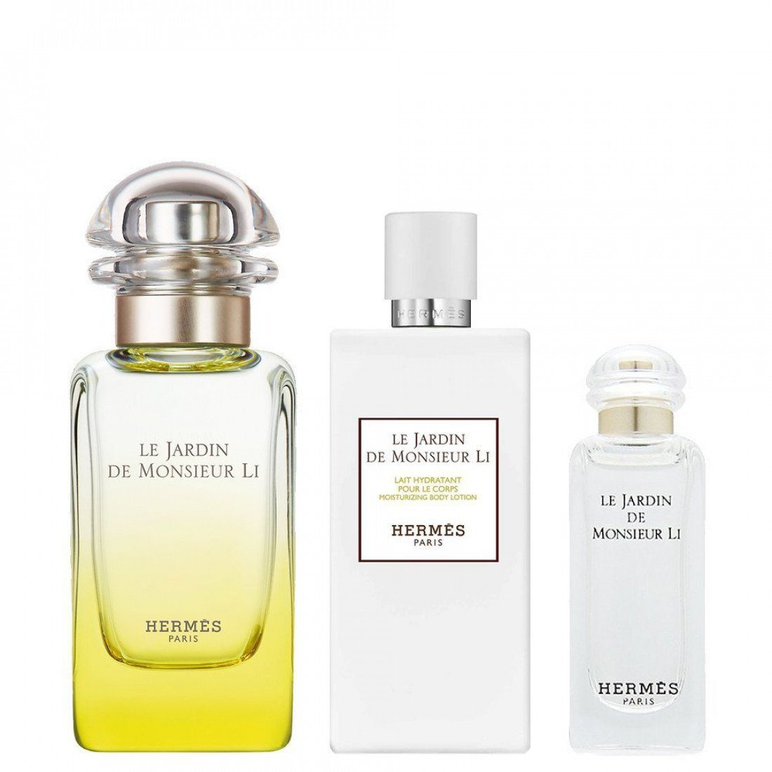 Hermes Le Jardin De Monsieur Li For Unisex Set Edt 100 ml + Edt 7.5 ml + Moisturizing Body Lotion 80 ml - Image 2