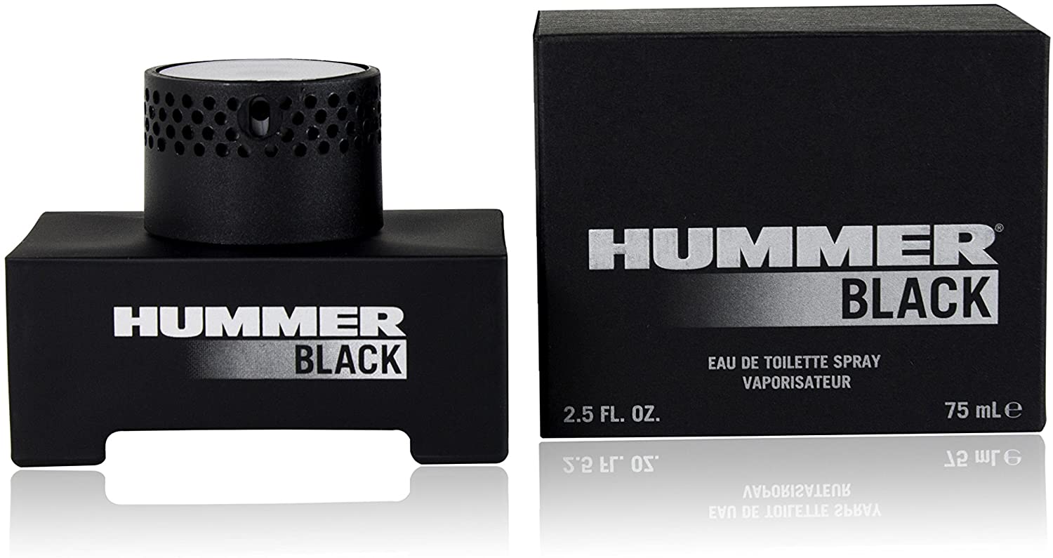 hummer_eau_de_toilette_black_2.5_fluid_ounce Hummer Black - Perfume For Men - EDT 75 ml - Image 1
