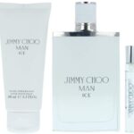 JIMMY CHOO  MAN ICE GIFTSET, 100ML EDT Perfume + MINI EDT 7.5ML + AFTER SHAVE 100ML