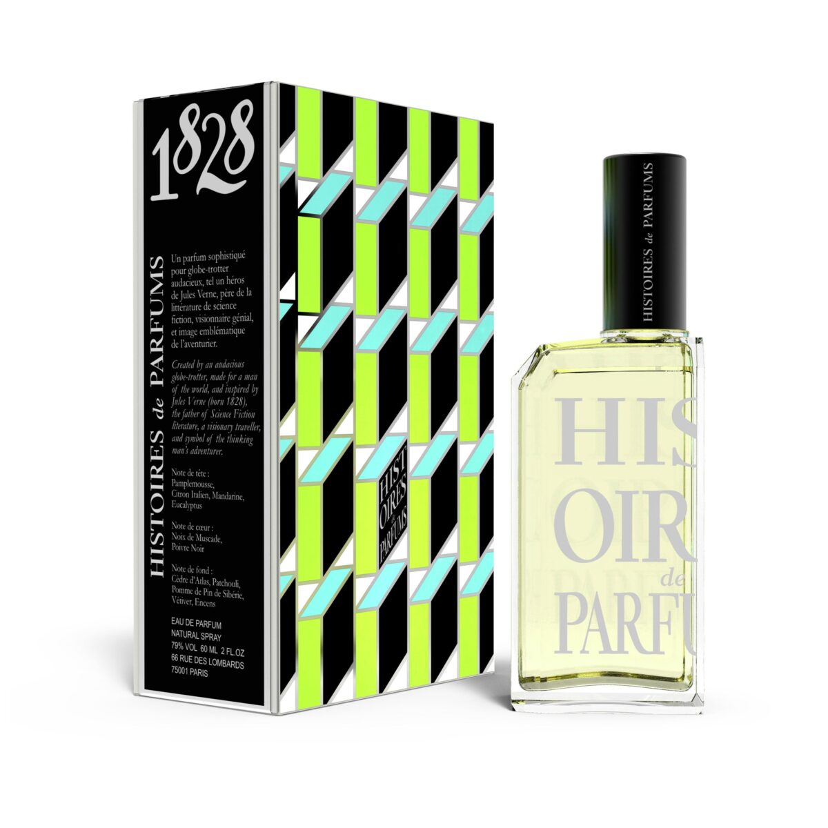 Histoires De Parfums 1828 Eau De Parfum For Men - Citrus Aromatic Perfume 60ml - Image 2