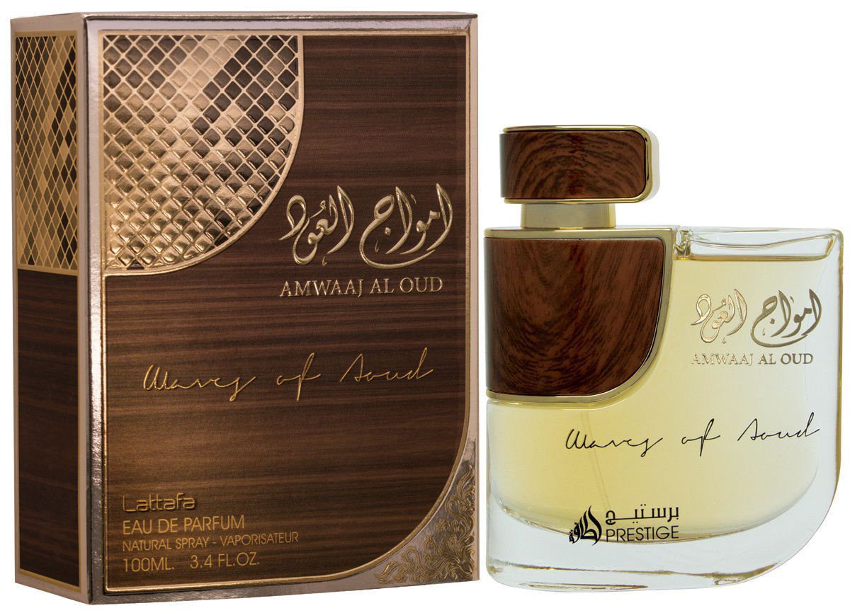lattafa_amwaaj_al_oud Lattafa Amwaaj Al Oud , Perfume for Men and Women, EDP 100ml - Image 1