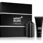 Mont Blanc Emblem Set For Men EDT 100 ml + EDT 7.5 ml + Aftershave Balm 100 ml