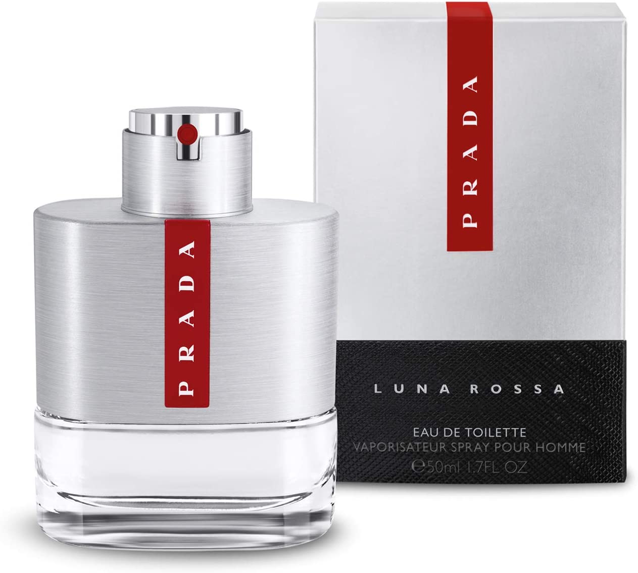 Prada Luna Rossa - Perfume for Men, 50 ml - EDT Spray - Image 1
