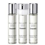 CHANEL ALLURE HOMME SPORT FOR MEN EDT 3x20 ml + 2 REFILLS TRAVEL SPRAY - Image 2