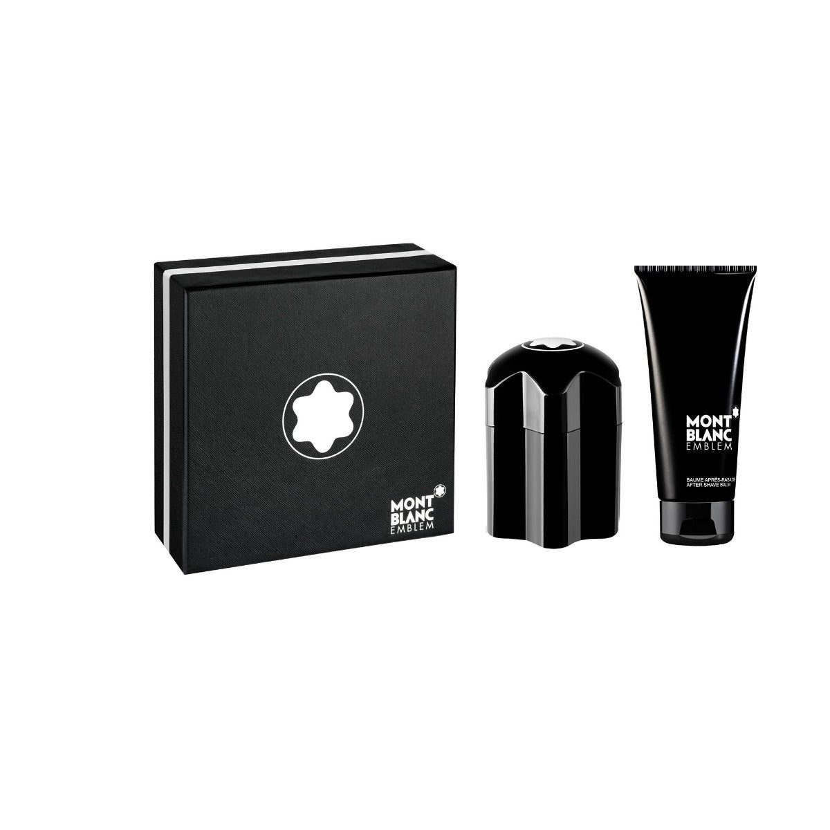 res_b5a790c6223eb2acb458ef7cdf411203_full MONT BLANC EMBLEM FOR MEN EDT 60ML+100ML AFTER SHAVE BALM SET - Image 1