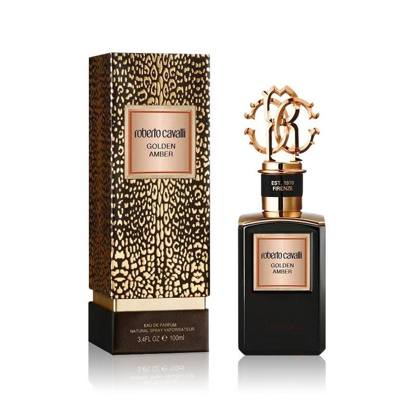 roberto-cavalli-golden-amber-edp-100ml ROBERTO CAVALLI GOLDEN AMBER FOR MEN & WOMEN EDP 100 ml - Image 1